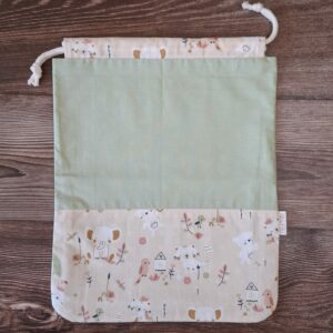 Sacchetto primo cambio Elefantini rosa