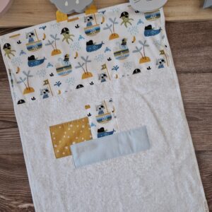 Asciugamano asilo Pirati