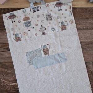 Asciugamano asilo Robottino