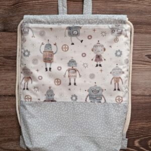 Sacca-zaino con interno impermeabile Robottini