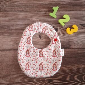 Bavaglino primi mesi Cappuccetto Rosso